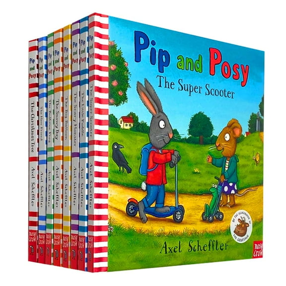 Pip and Posy Series by Axel Scheffler 8 Books Collection Set - Ages 3  - Hardback