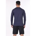 thumbnail image 6 of TELALEO 4 Pack Men's Long Sleeve UPF 50+ Sun Protection Shirts Moisture Wicking Quick Dry SPF UV T-Shirts for Workout Running Fishing Hiking Outdoor, Size XL, 6 of 7