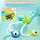 thumbnail image 4 of JM Dowellin Juguetes de baño para bebés pequeños, actualización de ducha eléctrica, juguetes de baño para bebés, juguetes de agua para bañera con aspersor doble para niños en edad preescolar de 18 meses en adelante JM, 4 of 5
