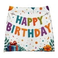 thumbnail image 6 of Happy Birthday Celebration Image Women's Shorts Non-Slip Single Pocket A-line Trouser Skirt Summer Shorts Casual Shorts for Women, 6 of 7