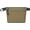 Khaki, variant on Small Zipper Pouch with Carabiner Clip, Small Nylon Pouch Water-Resistant Travel Bag with Zipper Multipurpose Digital Toiletry Bag Tools Storage, Dark Blue