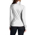 thumbnail image 2 of KOGMO Womens Performance Zip Up Stretchy Work Out Track Jacket, 2 of 3