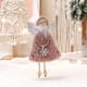 thumbnail image 1 of Colgantes de Ángel de encaje navideño, decoraciones para árboles de Navidad, regalos de Navidad de Año Nuevo 2023, adornos navideños para niña ángel, 1 of 4