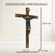 thumbnail image 3 of Crucifijo Cristo Negro Redondo, 3 of 5