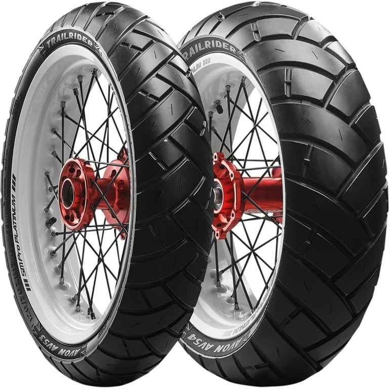 120/80-18 Avon AV54 TrailRider Dual Sport Rear Tire - Walmart.com