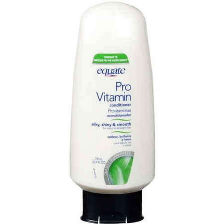Equate Conditioner, Pro Vitamin Silky Shiny & Smooth, 25.4 fl oz