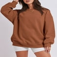 thumbnail image 3 of Sweats Surdimensionnés à Manches Longues pour Femmes, 3 of 6