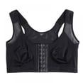 thumbnail image 3 of Women‘s Front Closure Sports Bra Wireless Post-Surgery Bra Active Yoga Sports Bras 3 Pack, 3 of 12