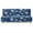 Flower Navy Blue, variant on ZIATUBLES Flower Navy Blue Armless Sofa Cover, Stretch Futon Slipcover with Elastic Bottom Dustproof Couch Cover Machine Washable Furniture Protector for Living Room Bedroom