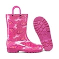 thumbnail image 3 of Bocca Kids Cherry Rainbow Rain Boots for Toddler Girls Sizes 12, 3 of 5