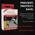 thumbnail image 3 of TipNot TV Anchor, No-Drill, Anti-Tip, Adhesive TV Safety Straps - Just Peel & Stick to Childproof and Babyproof Your Home 4-Pack, 3 of 6