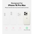 thumbnail image 2 of Funda de teléfono Ringke Rugged Gear compatible con iPhone 16 Pro Max, 2 of 9