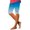 Blue, variant on Lroveb Capri Leggings for Women High Waisted Workout Yoga Leggings Hollow Lightweight Knee Length Casual Beach Lounge Pants Black