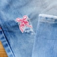 thumbnail image 4 of Bow Iron on Patch, Embroidered Iron on/Sew on Patch Girls Bow Ties Applique for Clothes, Dress, Hat, Jeans, DIY Accessories, 4 of 5