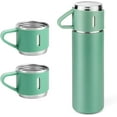 thumbnail image 4 of InnotechSc Stainless Steel Thermo 500ml/16.9oz Vacuum Insulated Bottle with Cup for Coffee Hot drink and Cold drink water flask- Green Set, 4 of 10