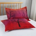 thumbnail image 6 of A Pair of Rainbow Tree Pillow Shams (King, Purple), 6 of 6