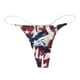 thumbnail image 3 of Gibobby Ropa interior termica Bragas con estampado de mujer, Tanga, colores opcionales, lencería Sexy, Tanga, calzoncillos con espalda en T, bragas cómodas suaves de tiro bajo(Gris， XXL), 3 of 5