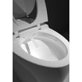 thumbnail image 4 of Unique Smart Toilet with Bidet Built In, Intelligent One Piece Toilet For Modern Bathroom, Auto Open/Close Seat, Foot Sensor, LED Display,Night Light, Warm Water & Dryer,White, 4 of 6