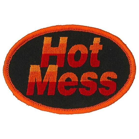 Hot Leathers PPL9858 Hot Mess 4"x 3" Patch 4 Width x 3 Height Inches