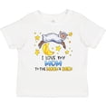 thumbnail image 3 of Inktastic I Love my Mom to the Moon and Back Cute Sheep Boys or Girls Baby T-Shirt, 3 of 5