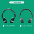 thumbnail image 2 of Geekria Replacement Ear Pads for Plantronics BackBeat FIT 500/ FIT 505 Headphones Ear Cushions, Repair Parts (Black), 2 of 6