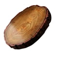 thumbnail image 5 of HAKIDZEL Decorative Placemat Coffee Wood Circle 1Pcs 3.5x3.5in, 5 of 5