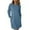 *Blue, variant on ClodeEU Women's Long Sleeve Round Neck Dress With Pockets,Fall Chunky Slouchy Winter Pullover Sweaters Mint Green,Womens Plus XL