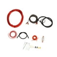 4 Gauge Car Audio Cable Amp Wiring Kit Amplifier Installation Wiring Kit for Subwoofer Speaker