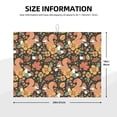 thumbnail image 2 of Yiaed Squirrel Mushroom Yellow Flower Print Highly Absorbent Microfiber Kitchen Counter Mat, Dish Drying Pad for Dishes, Utensils, Pots and Pans, Large 18" x 24", 2 of 7