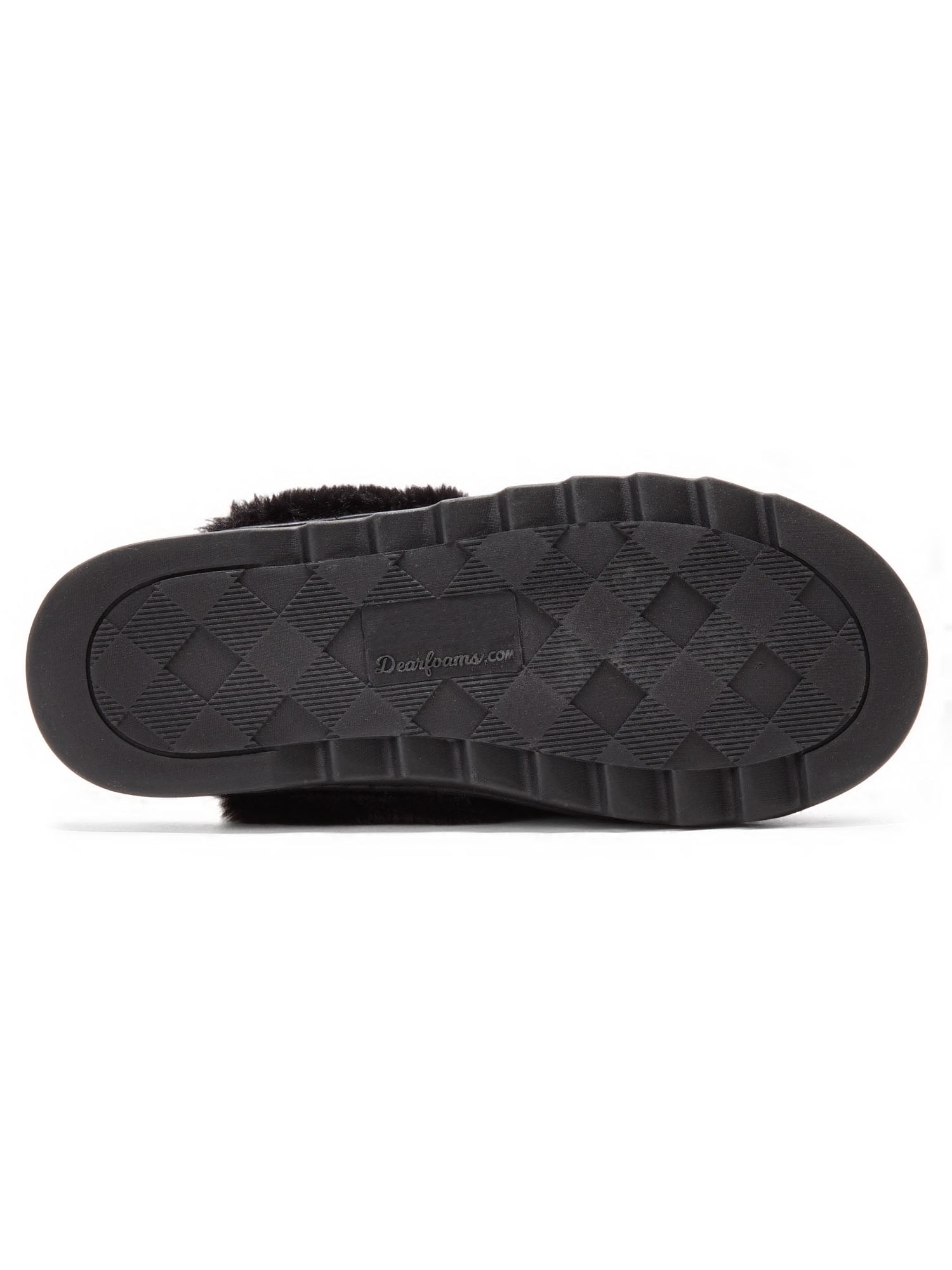 Dearfoams Cozy Comfort Women's Metallic Microsuede Scuff Slippers