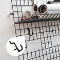 thumbnail image 5 of 60PCS Pegboard Hooks - for Peg Board Tool Organizer Peg Hook Accessories Pegboard Spacers DIY Craft Hooks Black, 5 of 6