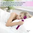 thumbnail image 3 of GIXUSIL Wired Powerful Handheld Wand Massager with 10 Powerful Vibrations, Personal Total Body Therapy Massager Wand for Sports Recovery Muscle Aches Body Pain (Purple), 3 of 9