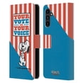 thumbnail image 1 of Head Case Designs Officially Licensed Peanuts Your Vote Is Your Voice Snoopy's Placard Leather Book Wallet Case Cover Compatible with Samsung Galaxy A13 5G (2021), 1 of 6