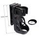 thumbnail image 2 of 1 funda negra para linterna giratoria de 360°, funda táctica para linterna., 2 of 5