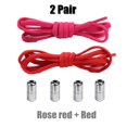 thumbnail image 1 of pares de cordones elásticos combinados, zapatillas de deporte sin cordones, cordones redondos sin cordones, cordones para niños y adultos, talla única para todos los zapatos ESPAÑA Gao Jinjia LED, 1 of 2