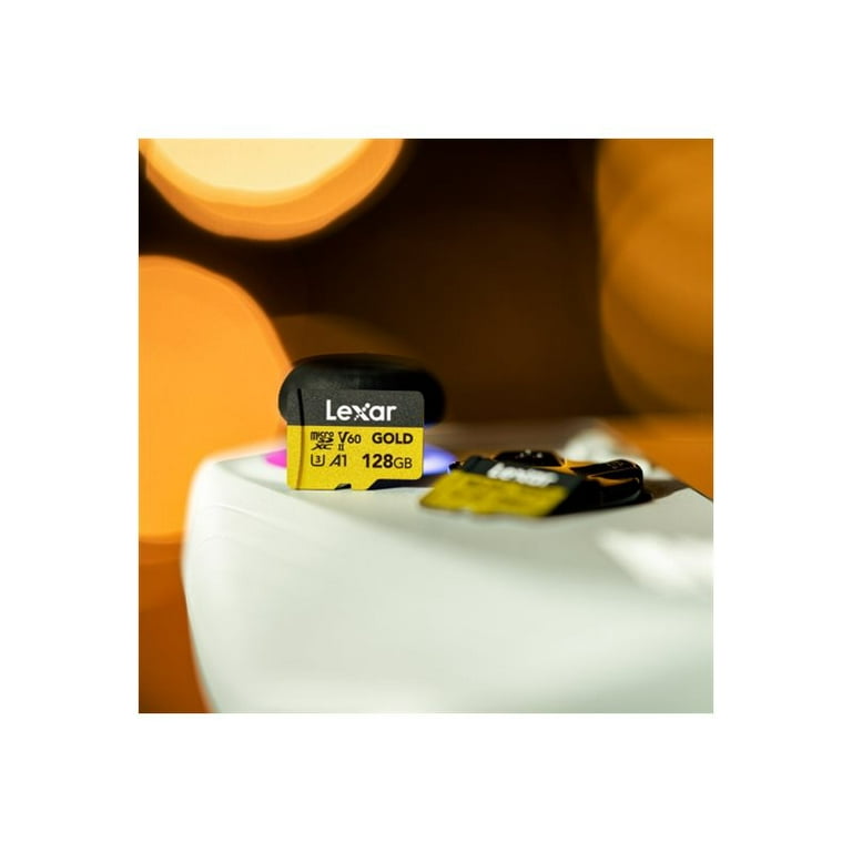 Lexar LMSGOLD128G-BNNNG Professional Gold UHS-II Micro SDXC