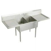 Elkay WNSF8254LR0 Double Bowl Stainless Steel Scullery Sink