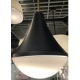 thumbnail image 6 of 83417BK Lark Haddie - 8W 1 LED Medium Pendant-14.75 Inches Tall and 11 Inches Wide-Black Finish, 6 of 20