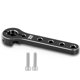 thumbnail image 4 of 2X Cuerno de Servo de Brazo de Dirección de Metal de 25 T para 1/10 RC Crawler para Scx10 Trx4 -6, Piezas Negras, 4 of 5