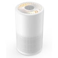 thumbnail image 1 of Purificador de Aire Portátil para Casa/Oficina - Filtro HEPA de 3 Etapas H13 Elimina 99.97% de Alérgenos, Humo, Olores y Partículas de Hasta 0.3 Micras, 24dB Silencioso con Luz Nocturna, Blanco, 1 of 5