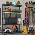 thumbnail image 6 of KOKEBREN 5 Tier 72" H Garage Storage Shelving Unit Heavy Duty Metal Utility Rack with Adjustable Shelves 2500 lbs,48"W x 18" D, 6 of 9