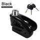 thumbnail image 4 of Candado para bicicleta de aleación de aluminio de 3 x 2 pulgadas para motocicleta, batería de coche (negro), 4 of 8