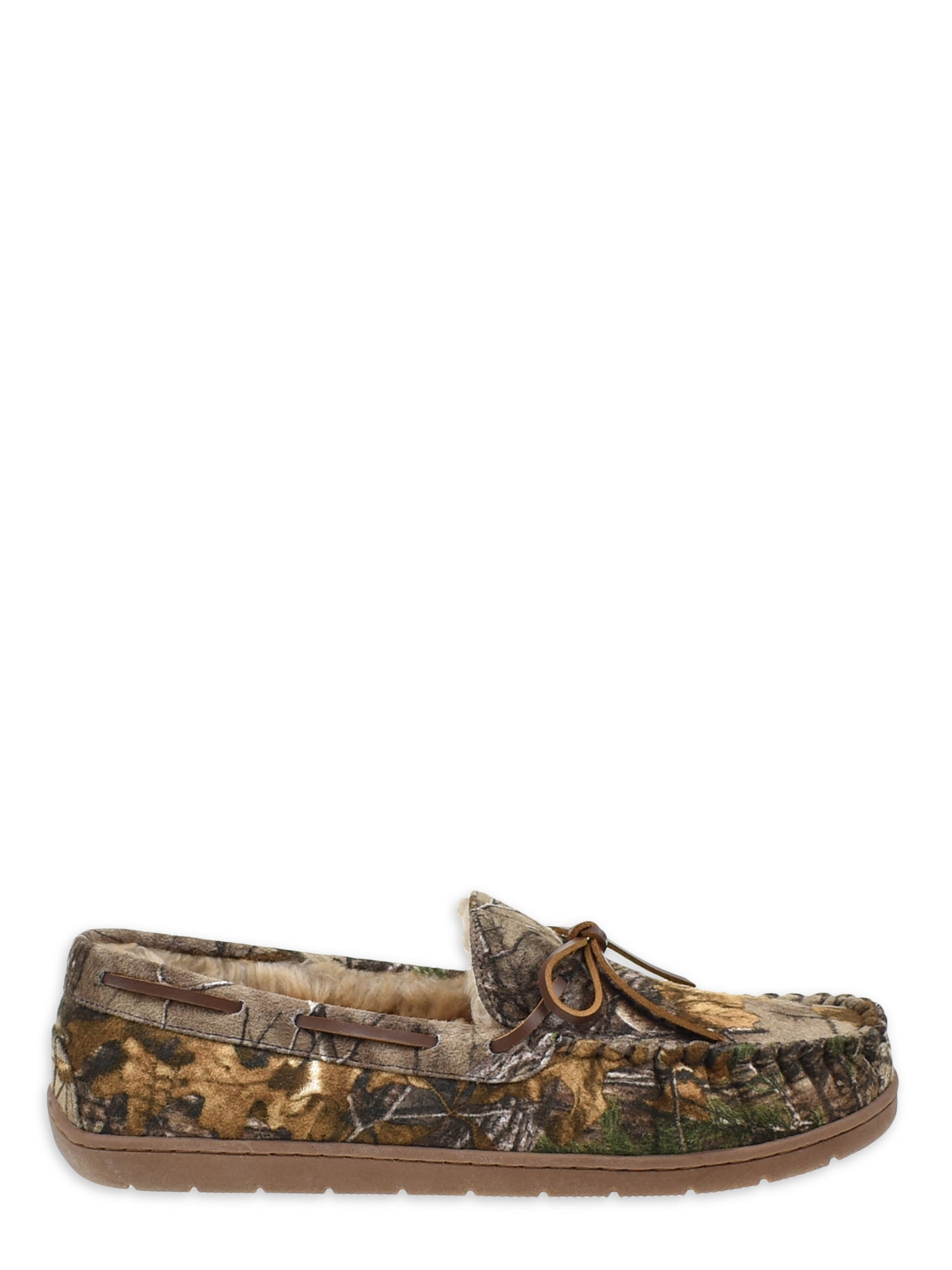George Men's Trapper Moccasin Slipper, Size: 7/8, Green