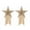 Orange, variant on Womens Pentagrams Tassels Nipple Covers Adhesive Pasties Rave Breast Petals