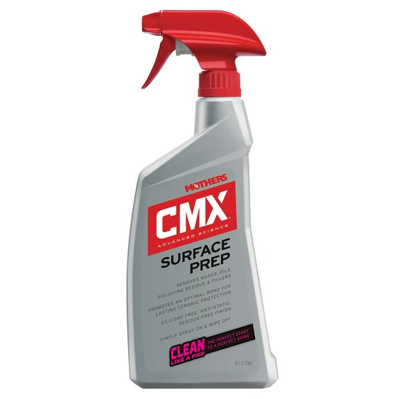 MOTHERS 01224 CMX Surface Prep Spray Automotive Cleaner, 24 oz
