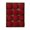 Wine Red, variant on 12PCS Velvet Flocked Christmas Ornaments, 3.15" Shatterproof Xmas Balls for Trees, Wreaths, Mantel, Home & Party Decoration