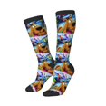 thumbnail image 2 of Saiise Scooby-Doo Av Funny Socks Men Women Boys Kids Adults Novelty Graphic Crew Tube Socks Crazy Design Casual Dress Socks for Sports,Running,Travel, 2 of 7