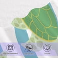 thumbnail image 3 of Coolnut Cute Sea Turtle Bath Towels with 1 Washcloth, 27"x54" + 12"x12"100% Cotton Bathroom Towels Set, Ultra Absorbent and Super Soft Bath Towel for Hotel, Home, 3 of 6