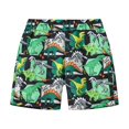 thumbnail image 2 of KAUOD Toddler Boys Dinosaurs Jogger Shorts,Summer Stretch Active Short Pants Kids Casual Pull-On Sport Shorts, 2 of 8