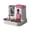 Pink, variant on YIFAEUX Automatic Pet Feeder Cat Feeder with Water Dispenser 2-in-1 Large Capacity Self Feeding Device for Small Medium Dog Puppy Kitten